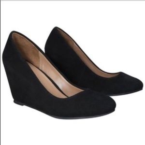 Merona Faux Suede Wedges